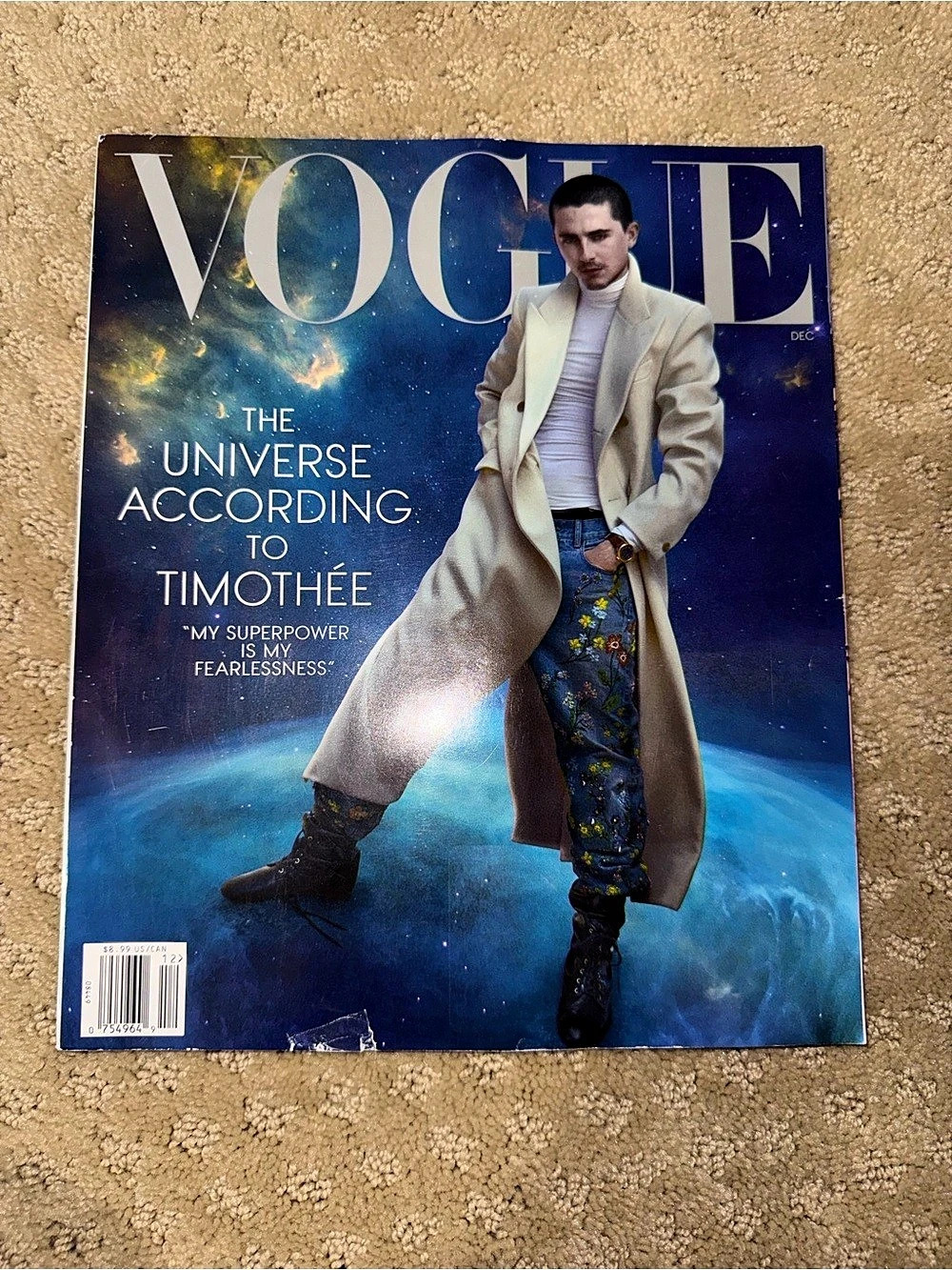 Vogue Timothée Chalamet Magazine